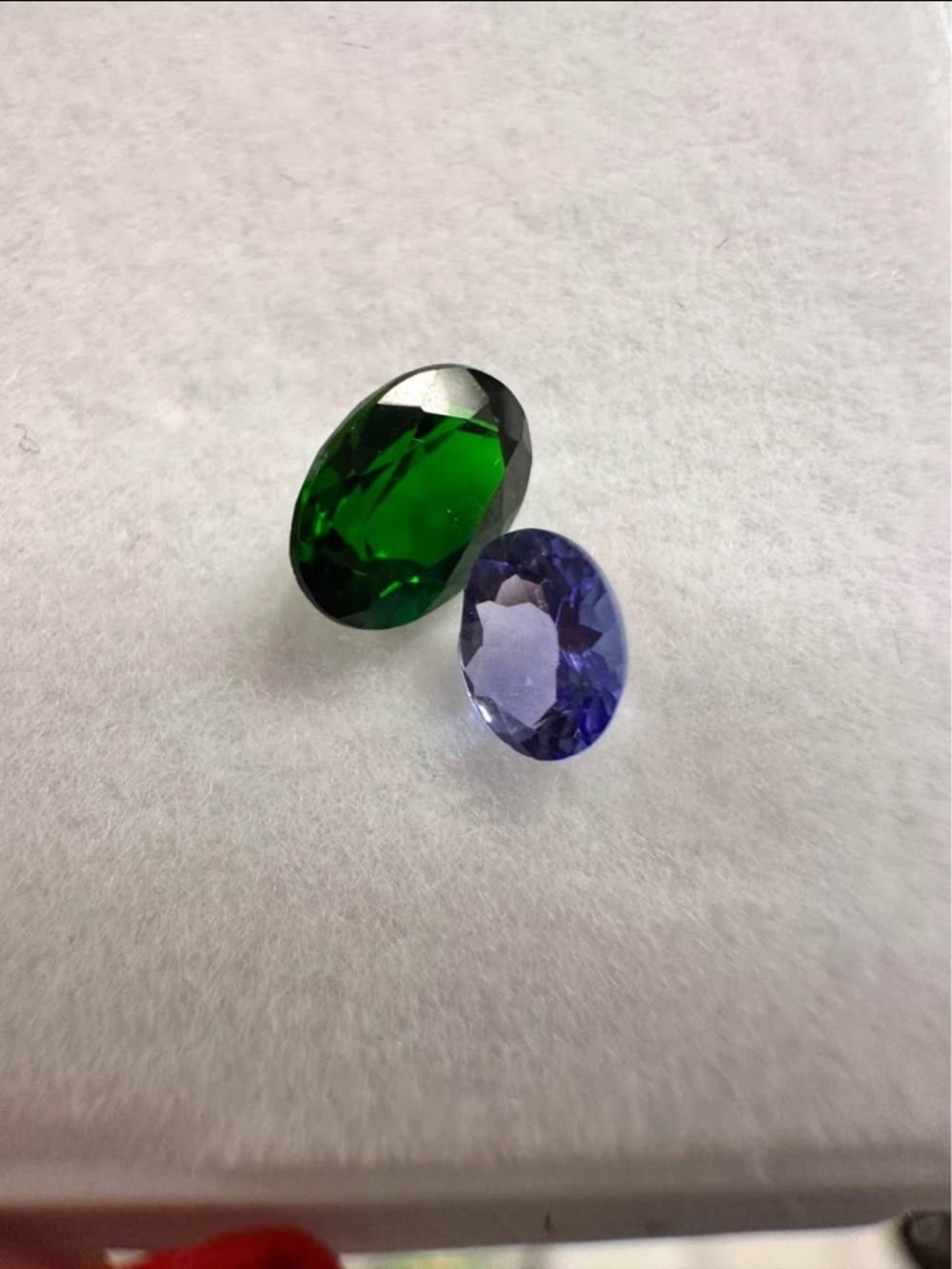 Tanzanite & Chrome Diopside